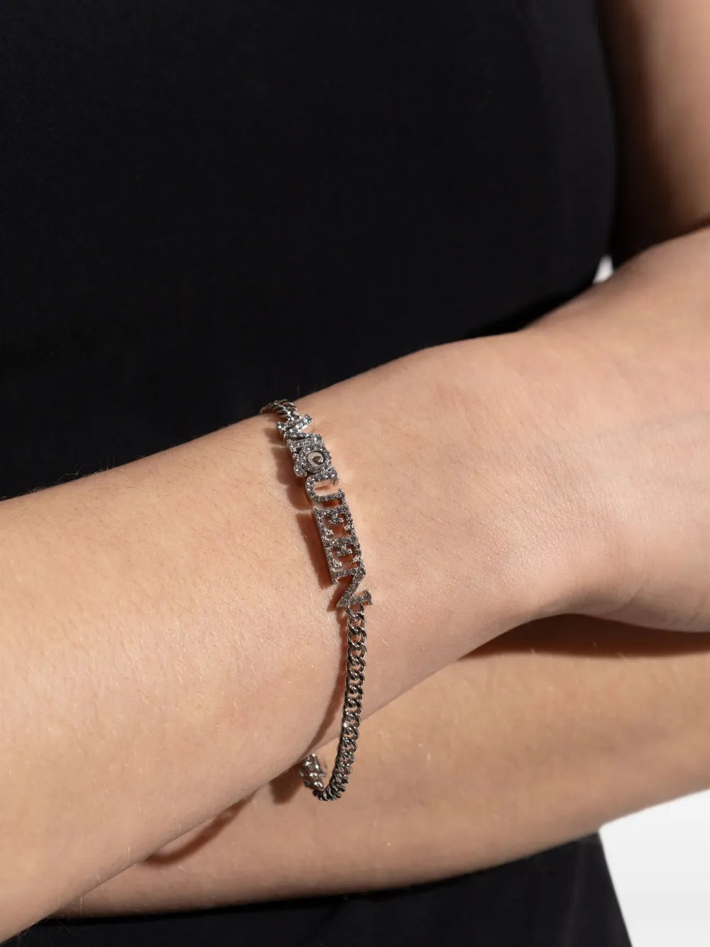 crystal-embellished bracelet