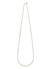 logo-chain necklace