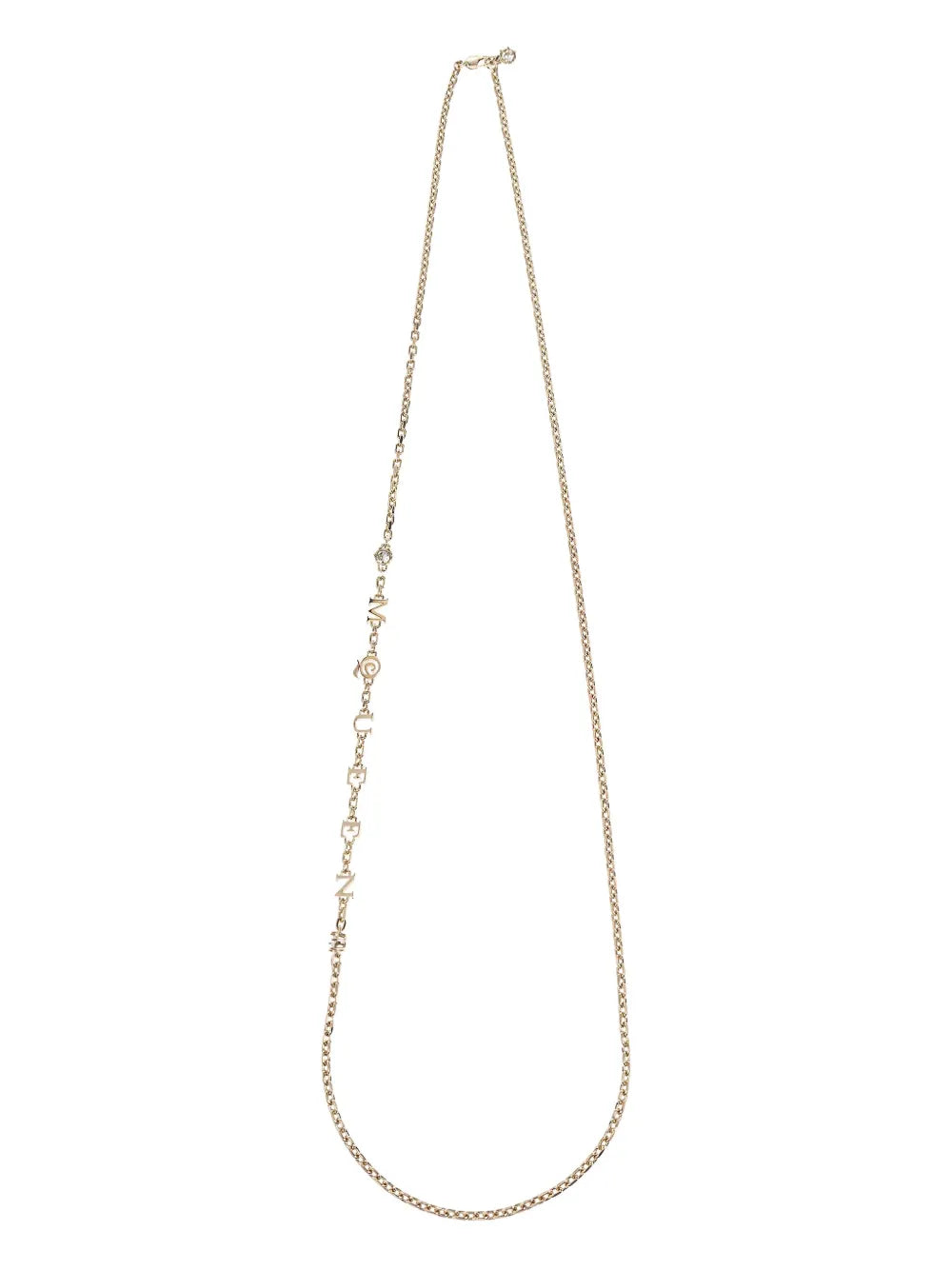 logo-chain necklace