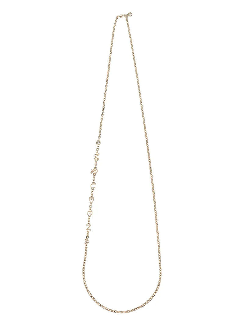 logo-chain necklace