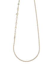 logo-chain necklace
