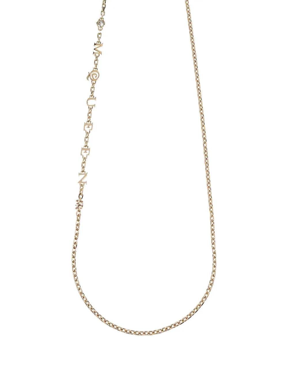 logo-chain necklace