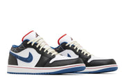 Air Jordan 1 Low SE Industrial Blue Sashiko
