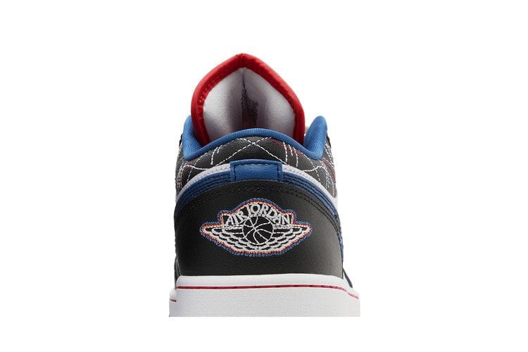 Air Jordan 1 Low SE Industrial Blue Sashiko