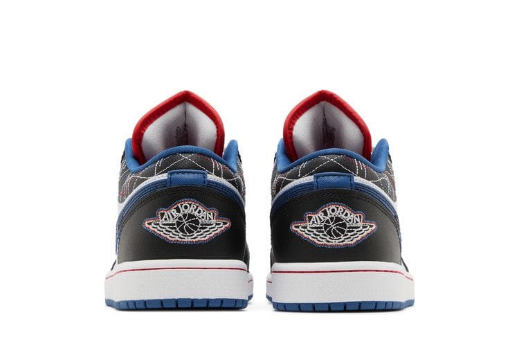 Air Jordan 1 Low SE Industrial Blue Sashiko