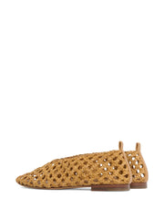 woven slip-on ballet flats