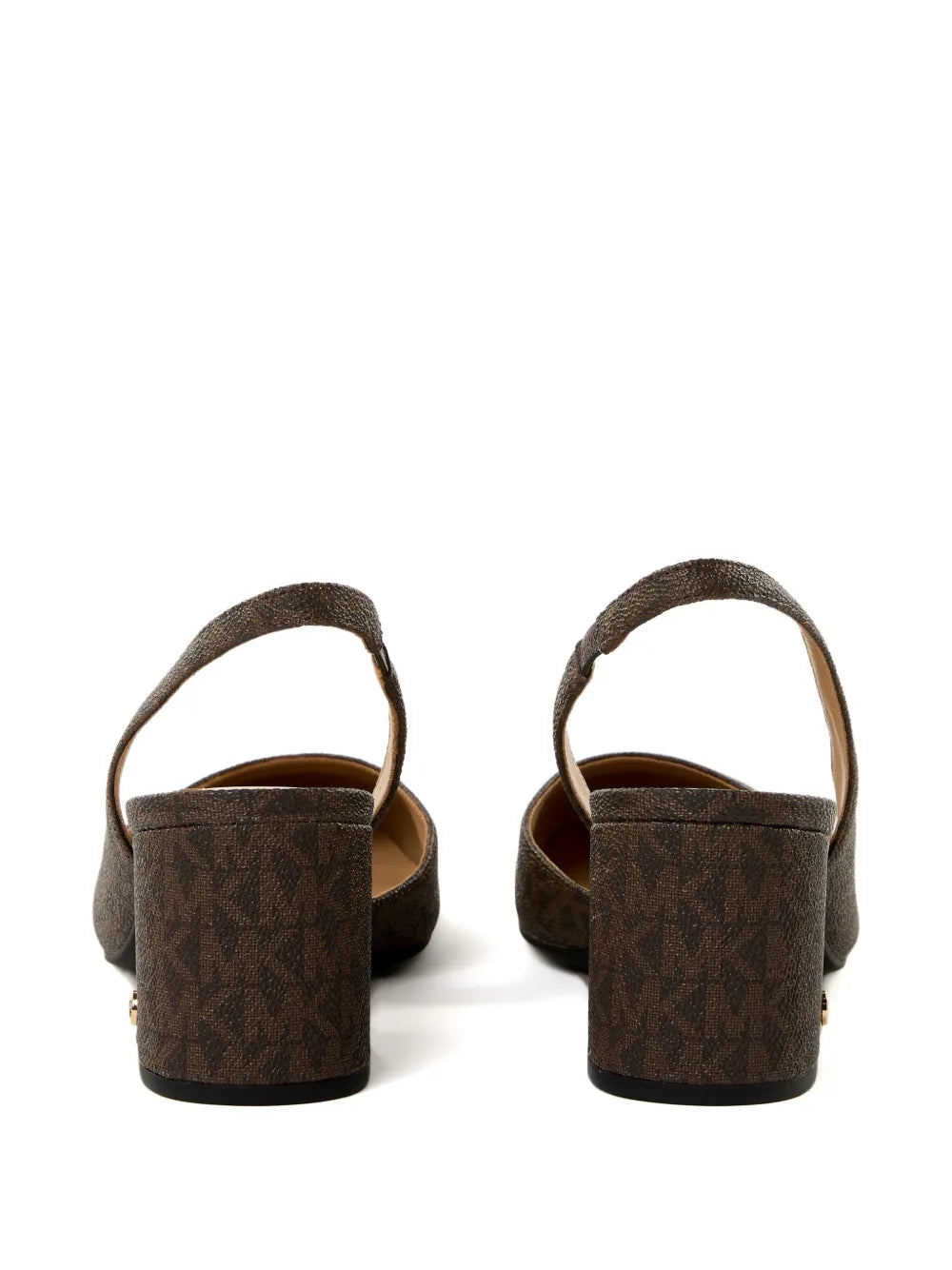 57mm monogram slingback pumps