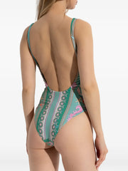 printed swimsuit