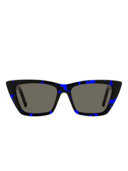 cat-eye rectangular sunglasses