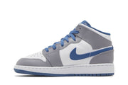Air Jordan 1 Mid GS Cement True Blue