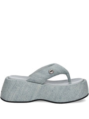 denim slides