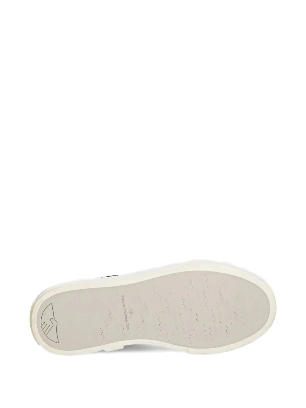 suede high-top trainers