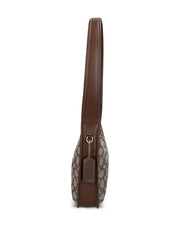 monogram-pattern shoulder bag
