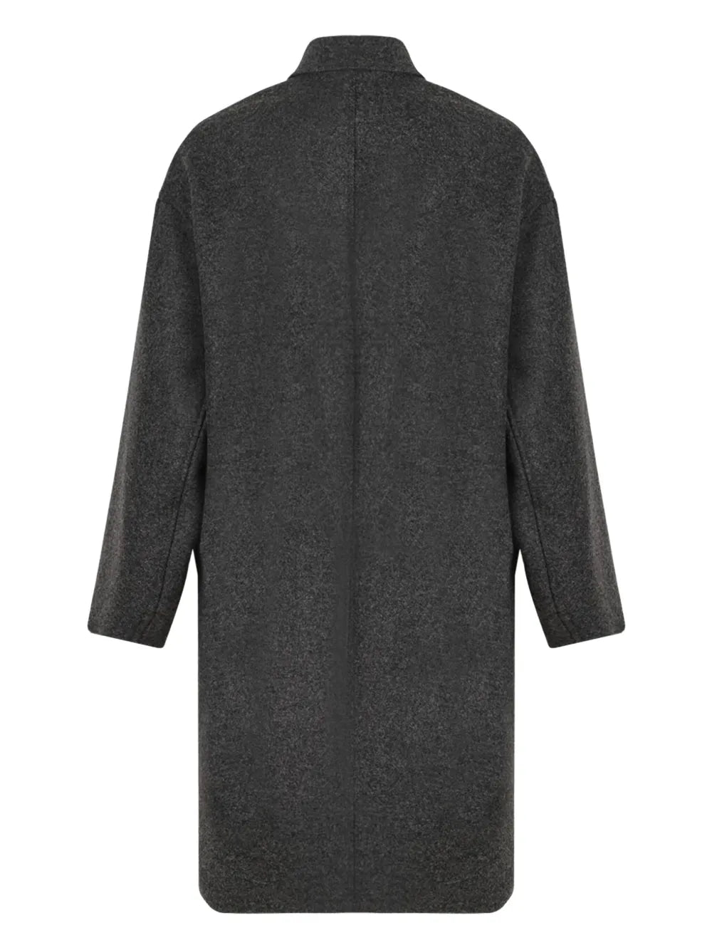double-breasted wool coat