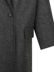 double-breasted wool coat