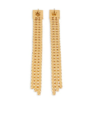 crystal-embellished earrings