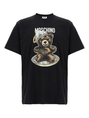 Moschino Teddy-print T-Shirt Black