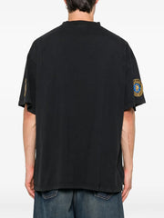 logo-embroidered sleeve-patch T-Shirt