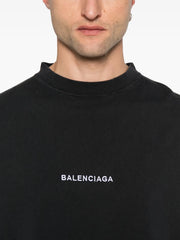 logo-embroidered sleeve-patch T-Shirt