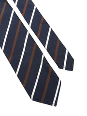striped silk tie
