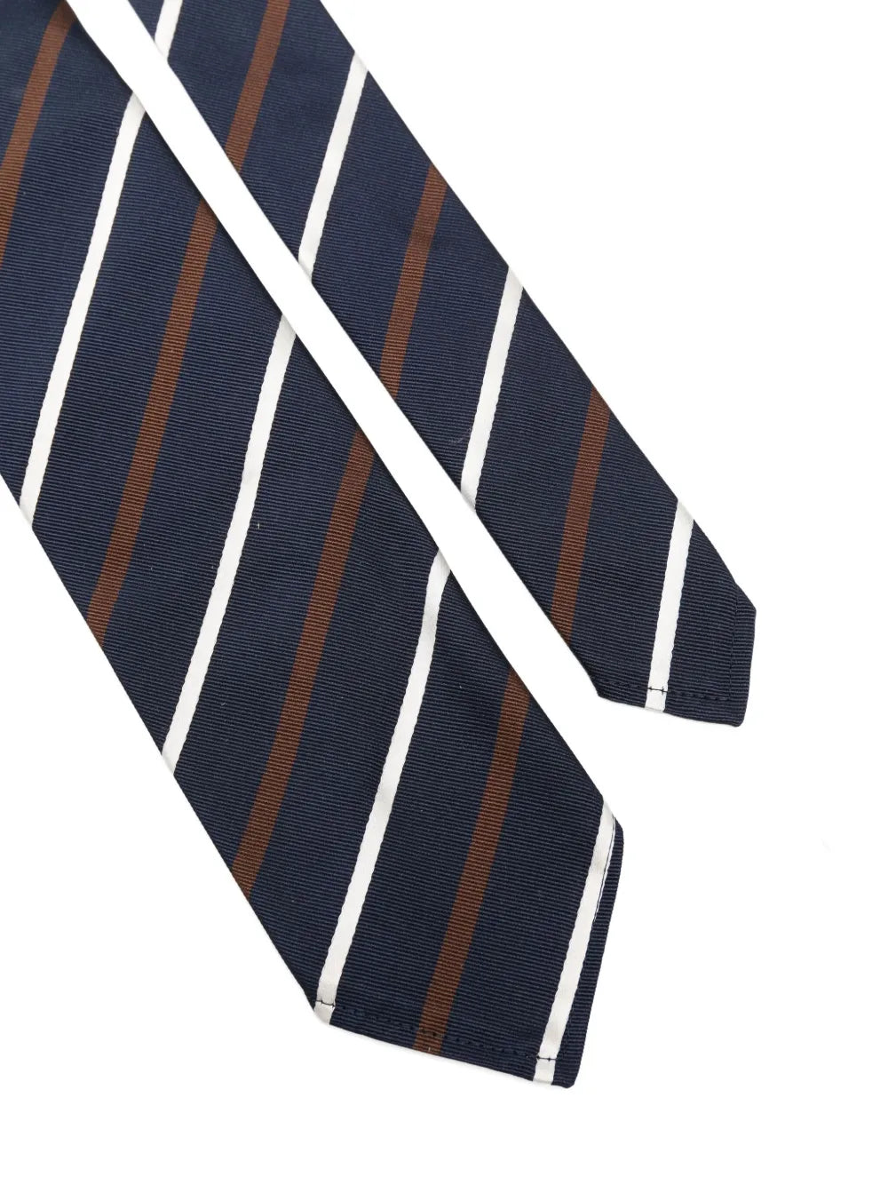 striped silk tie