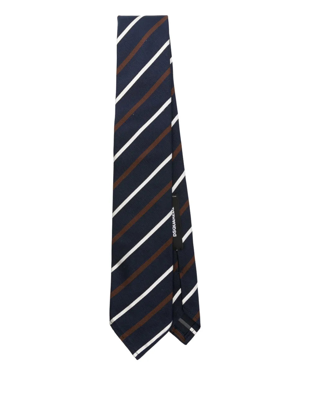 striped silk tie