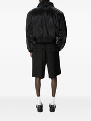 Satin Bomber Jacket
