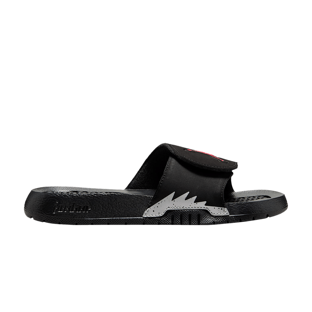Air Jordan Hydro 5 Retro Slide GS Black Metallic
