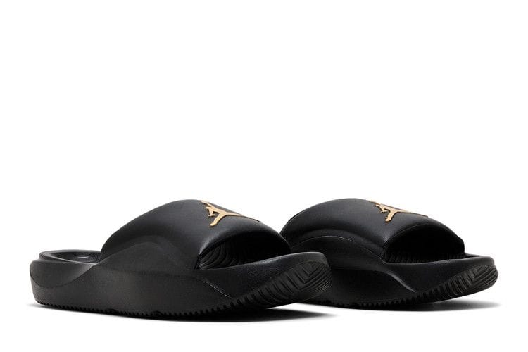 Air Jordan Franchise Slide Black Metallic Gold