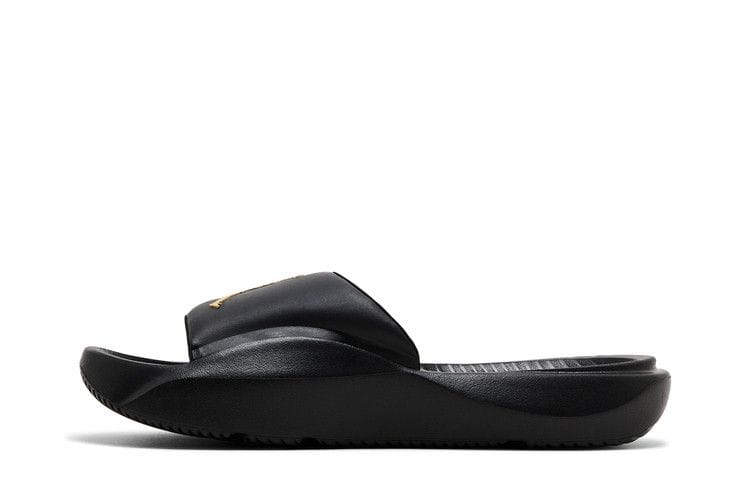 Air Jordan Franchise Slide Black Metallic Gold