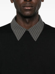 fine-knit jumper