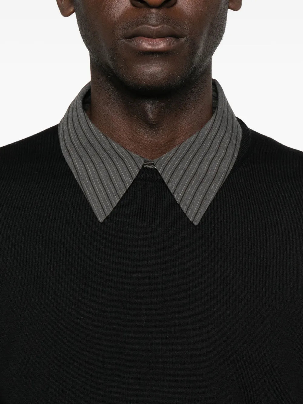 fine-knit jumper