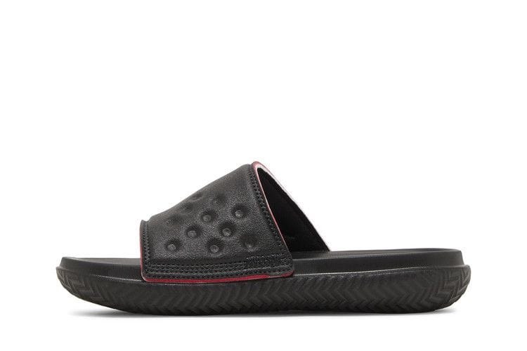 Air Jordan Play Slide GS Black University Red