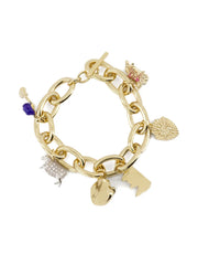 charm-embellished bracelet