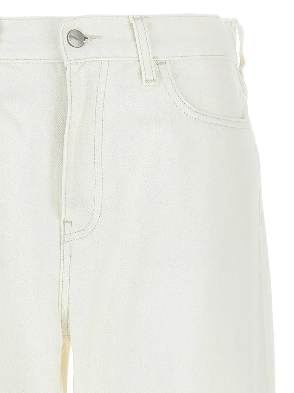 logo-patch cotton jeans