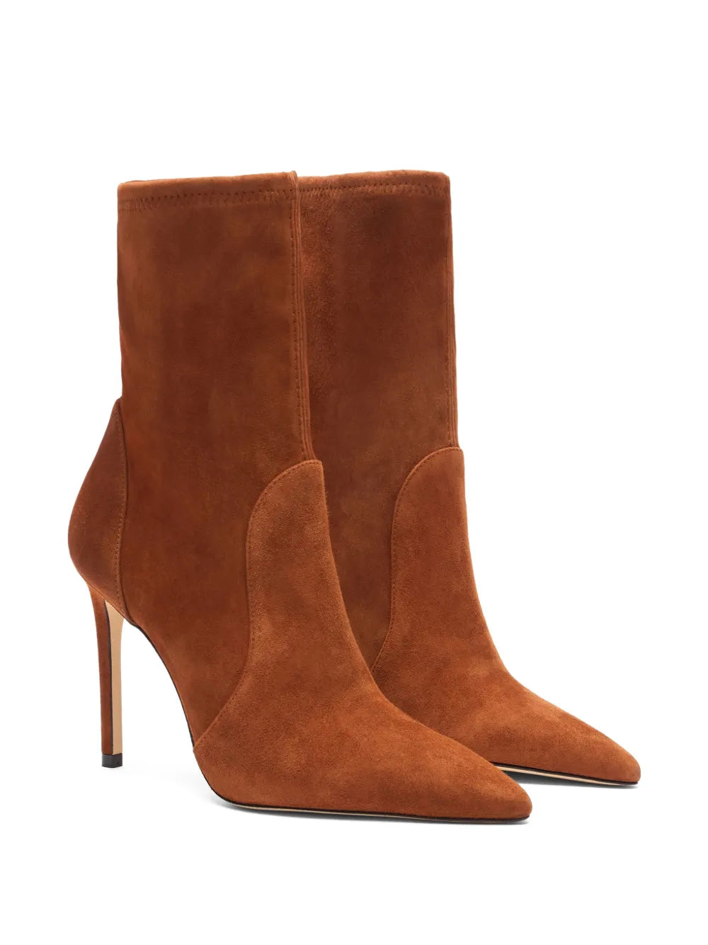 100MM pointed-toe sock boots