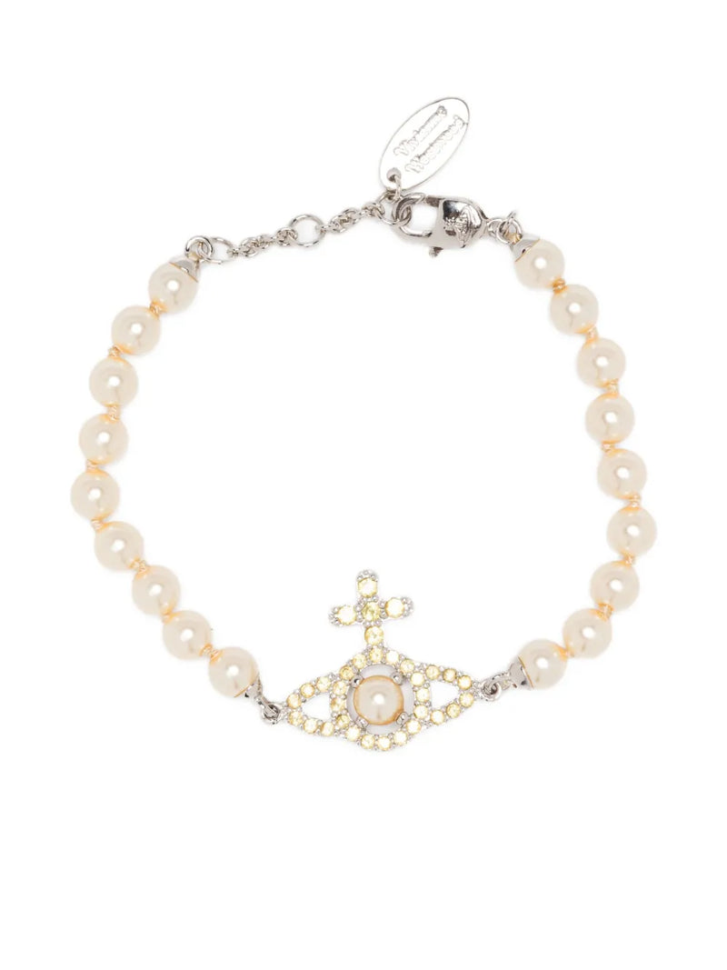 pearl orb bracelet