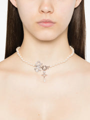 Rigoberta bow-detail necklace
