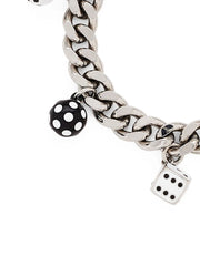 X Derrick Adams Dice Charm bracelet