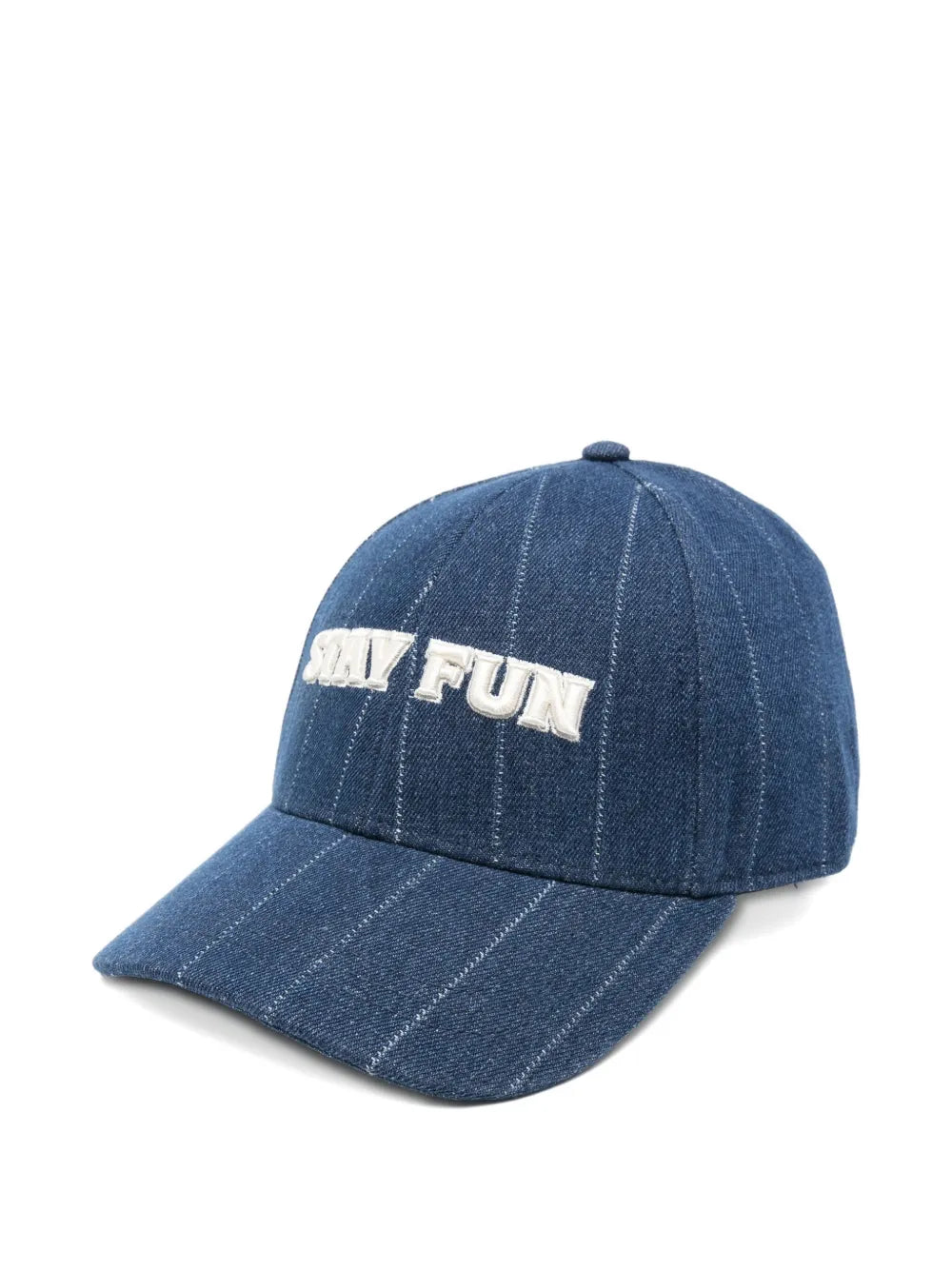 pinstripe baseball cap
