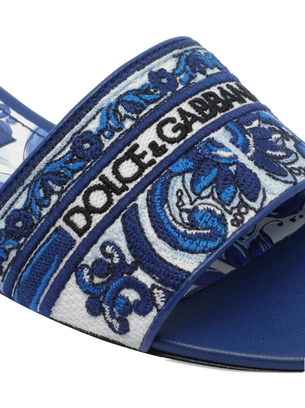 embroidered-logo sandals