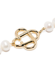 pearl-embellished necklace