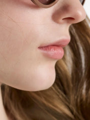 triangle-detail cat-eye sunglasses
