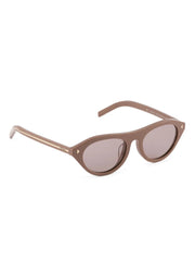 triangle-detail cat-eye sunglasses