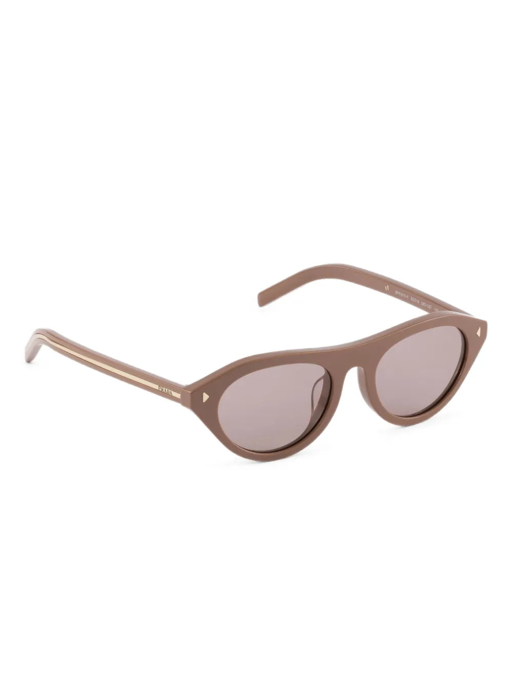 triangle-detail cat-eye sunglasses