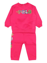 logo-applique tracksuit set