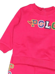 logo-applique tracksuit set