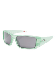 Heliostat matte translucent rectangle sunglasses