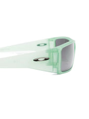 Heliostat matte translucent rectangle sunglasses