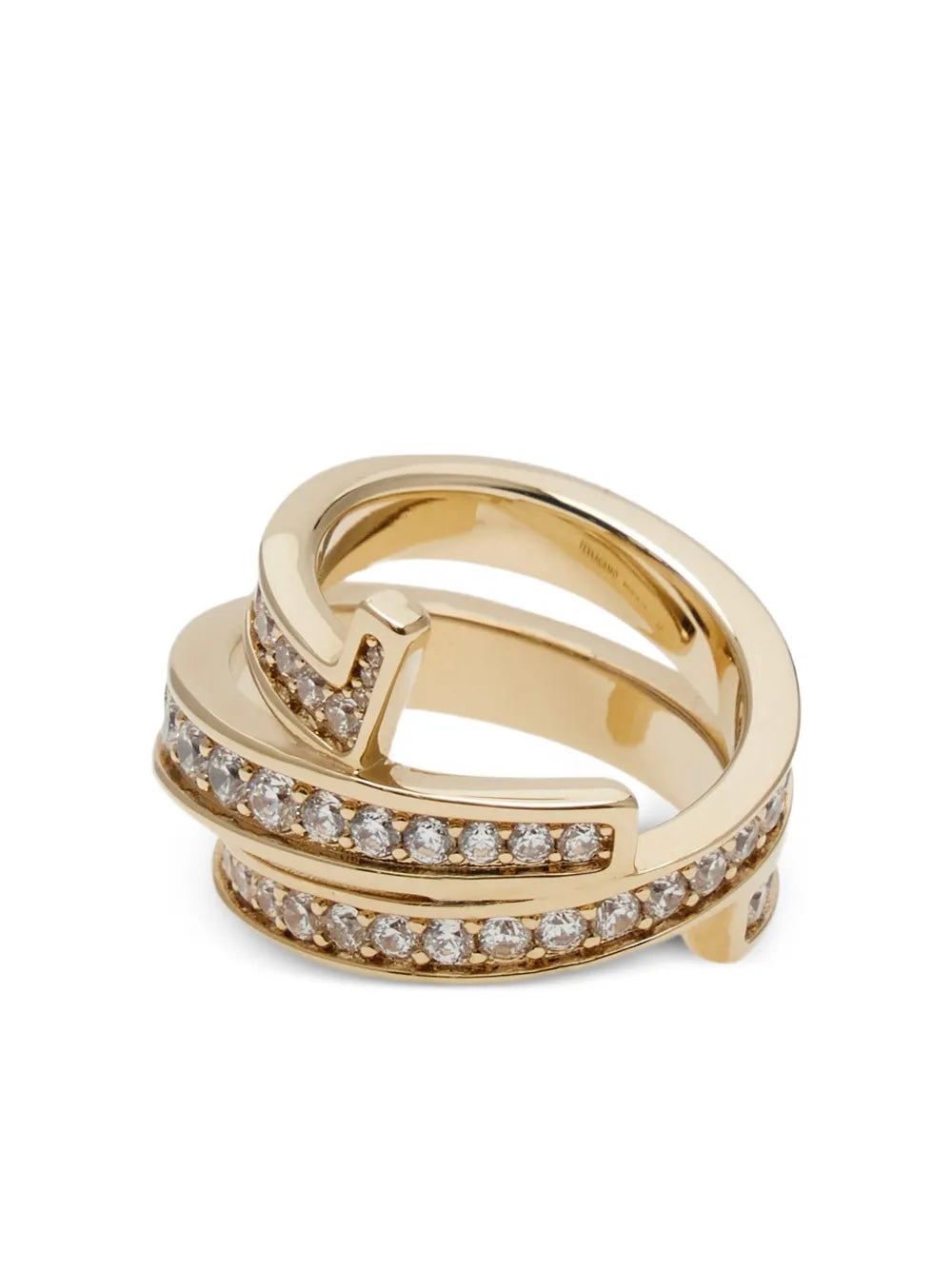 Gancini triple-band ring